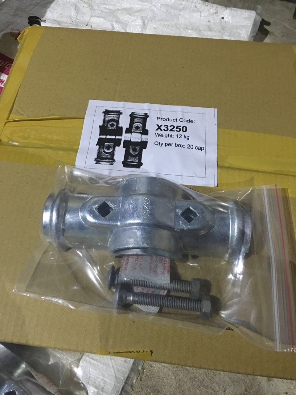 X3250 pipe connector