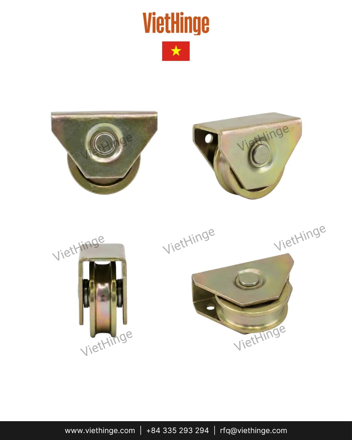 Caster wheel assembly for equipment applications
