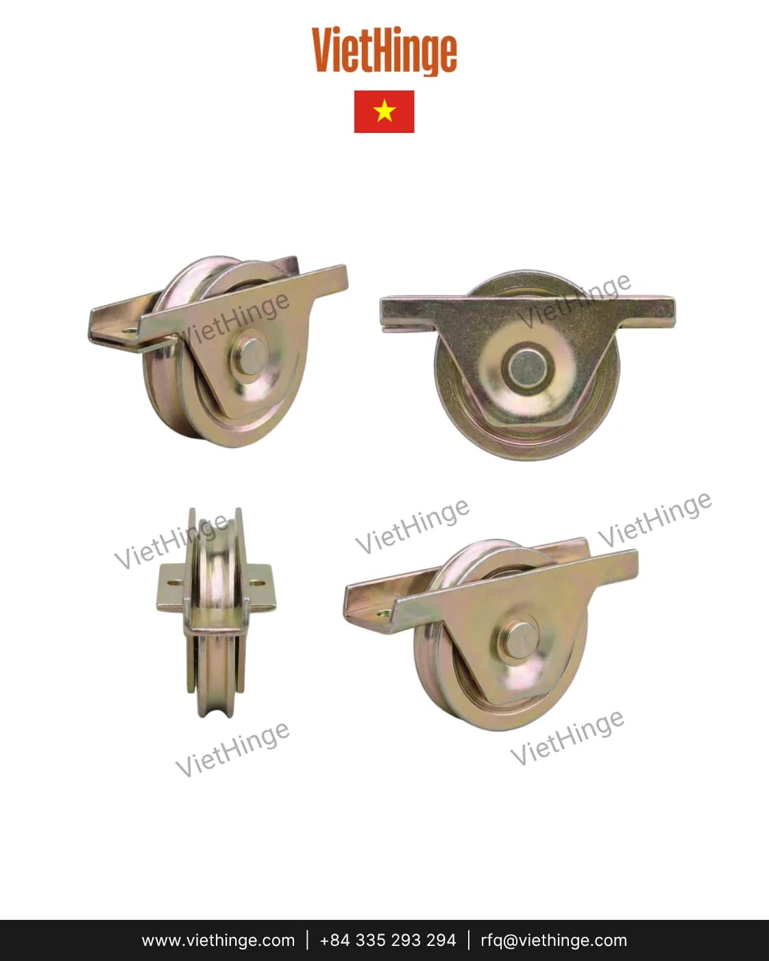 Alternative caster wheel product configuration