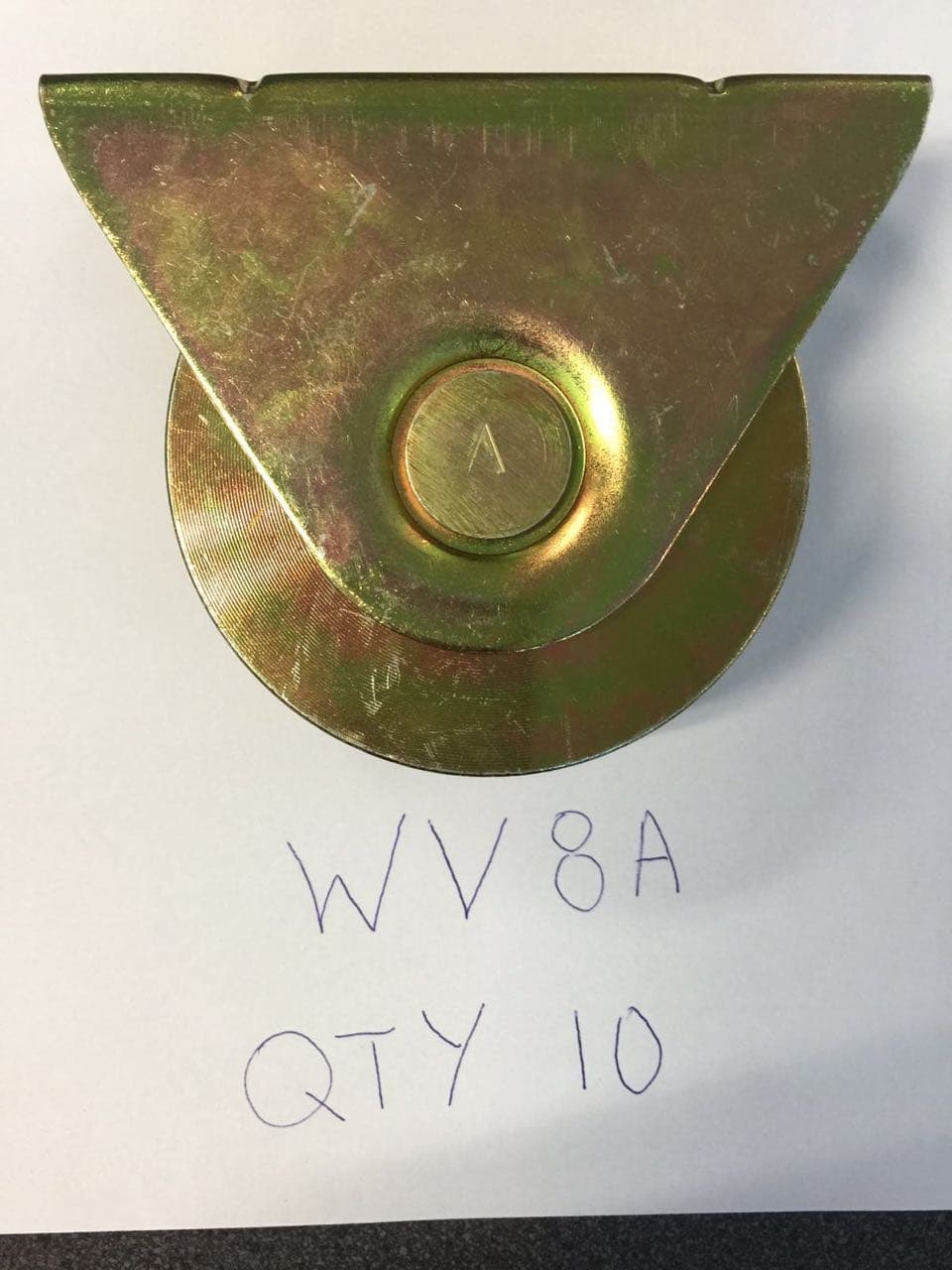 WV8A wheel caster component
