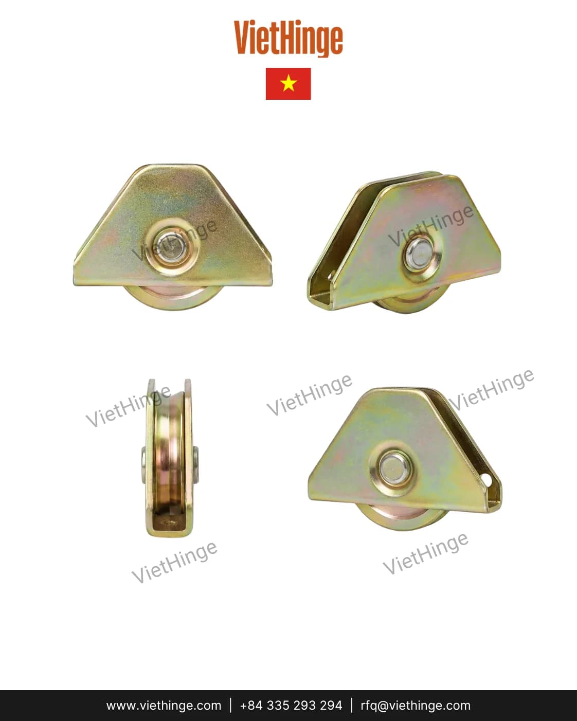 Industrial wheel and caster product for OEM sourcing
